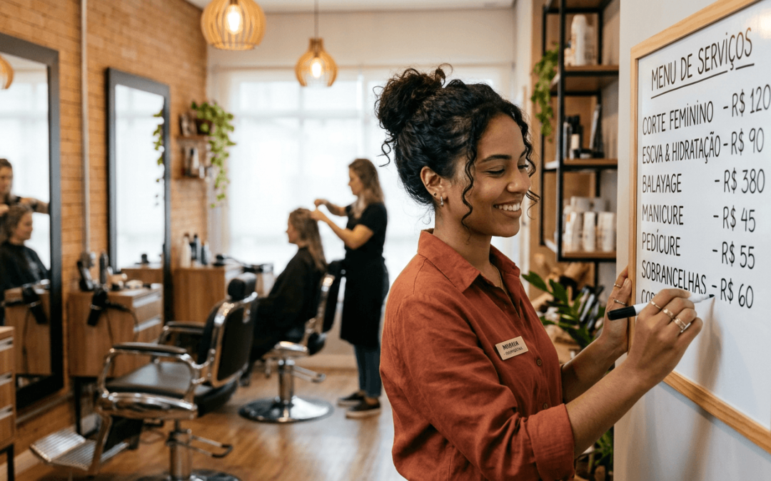 Tabela de Preços Para Salão de Beleza 2026: Valores Atualizados